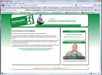 Runningmanfire.com.au - Web Design by Studio Lucid